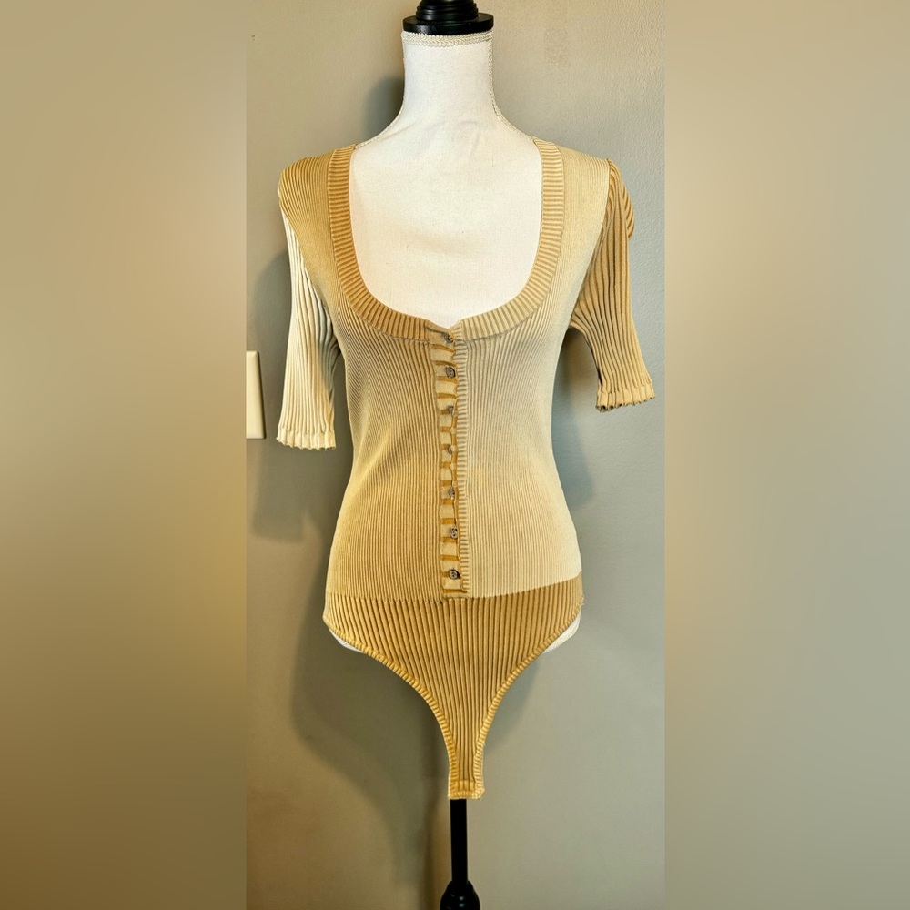 Free people ribbed bodysuit